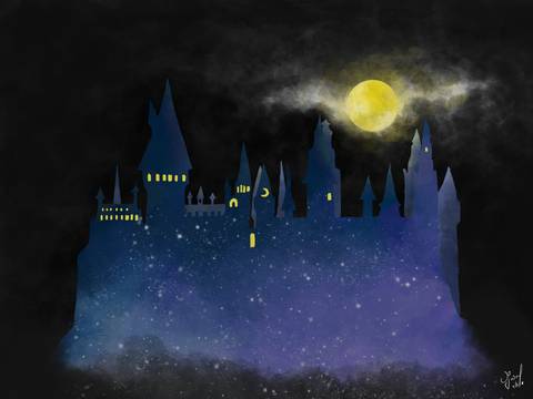 Wingardium leviosa illustration